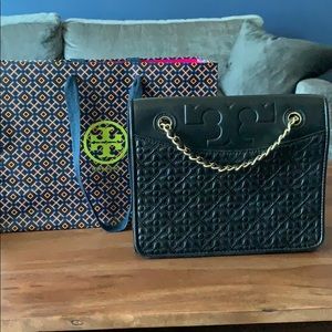 Tory Burch Fleming Quilted Leather